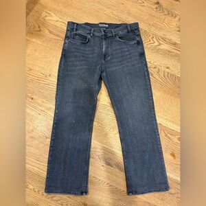 Tecovas Mens Jeans Black 32 Stretch Denim Standard Straight Western Pants